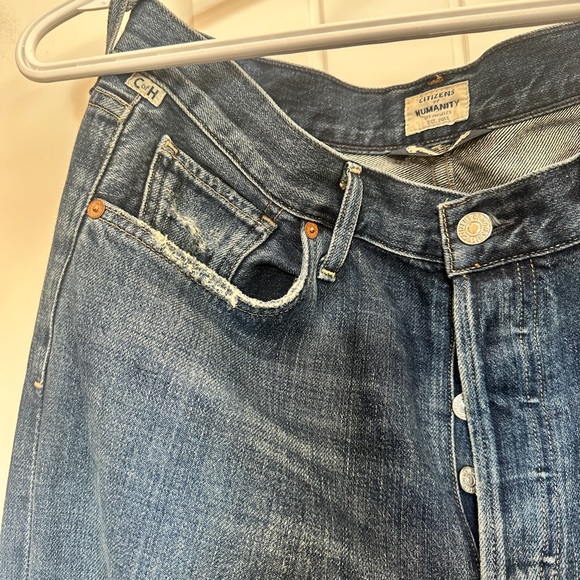 Citizens of Humanity Liya High Rise Classic Fit Crop - Picture 5 of 9